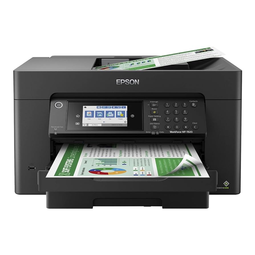 Amazon.com: Epson Workforce Pro WF-7820 Wireless All-in-One